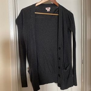 Charcoal grey sweater